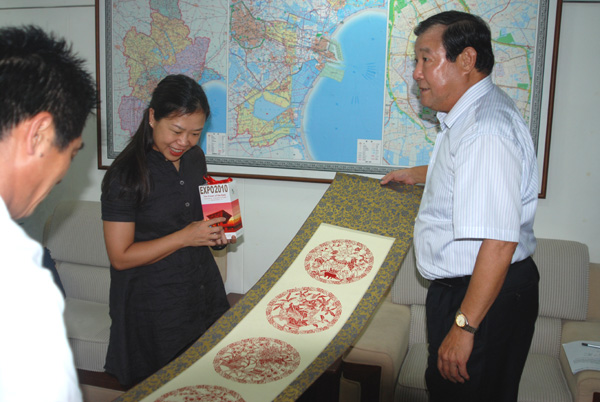 王述祖會見霍尼韋爾亞太區副總裁吳沛殷女士一行