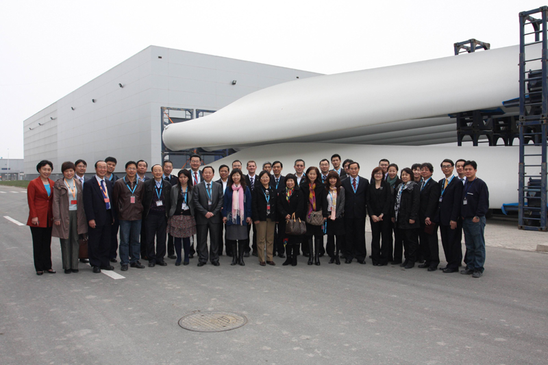 2010年春季企業(yè)互訪第一站——走近世界最大風機設(shè)備制造企業(yè)維斯塔斯